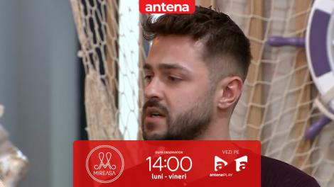 Mireasa sezonul 12, 9 octombrie 2025. Loredana, deranjată de interacțiunea lui Ionuț cu Emily și Ștefania