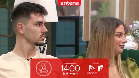 Mireasa sezonul 12, 9 octombrie 2025. Lavinia, deranjată că Adin și Ștefania au dormit în același pat
