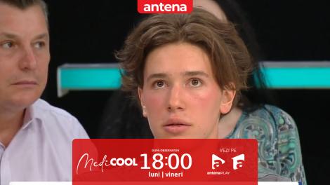 Medicool sezonul 9, 9 octombrie 2025. Mihnea, față în față cu cancerul testicular la doar 18 ani!