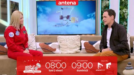 Super Neatza, 10 octombrie 2025. Andreea Bănesaru, singura femeie-pilot din echipa de acrobaţie a României