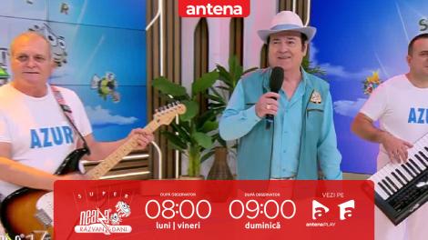 Super Neatza, 10 octombrie 2025. Trupa Azur feat. Nelu Vlad cântă piesa "Mă simt bărbat"