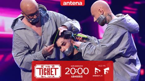 The Ticket, Sezonul 1, 11 octombrie 2025. Tunsul, transformat în spectacol! Trupa Provmen, show unic de coafură