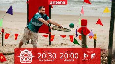 Asia Express, 15 octombrie 2025. Al treilea joc al amuletei a implicat mingi și tăvițe de bambus. Ce echipă a câștigat