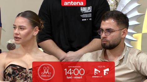 Mireasa sezonul 12, 16 octombrie 2025. Ce au discutat Diana și Sorin după mesajul fostei iubite