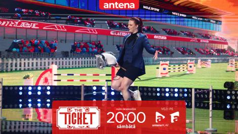 The Ticket, Sezonul 1, 18 octombrie 2025. Rosie Dressage, un număr plin de umor! A făcut o demonstrație de Hobby Horsing!