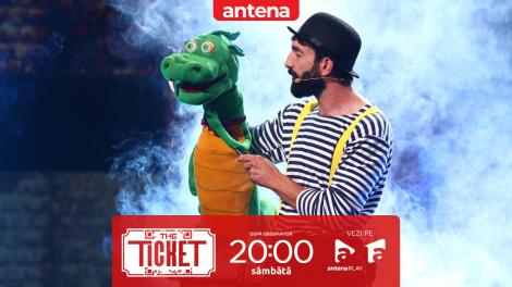 The Ticket, Sezonul 1, 18 octombrie 2025. Bogdan Contineac și Colțișor, un număr foarte amuzant de ventrilocie