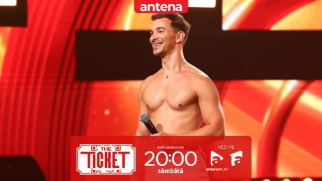 The Ticket, Sezonul 1, 18 octombrie 2025. Silviu Daniel, un număr senzațional de dans la bară! Micutzu: Nu știam că există și bărbați care pot face asta!