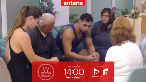 Mireasa sezonul 12, 20 octombrie 2025. Familia lui Sorin a venit în vizită! Ce au spus lui și Dianei