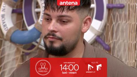 Mireasa sezonul 12, 20 octombrie 2025. Cosmin, dezamăgit după ce s-a îndepărtat de Gabriela