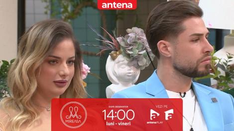 Mireasa sezonul 12, 22 octombrie 2025. Ștefania o consideră teatrală pe Diana: „Ar face orice ca să iasă în evidență”