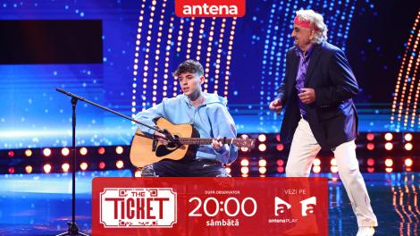 The Ticket, Sezonul 1, 25 octombrie 2025. Dani Hoodie și Funny Dad au cântat și au dansat împreună pe scenă