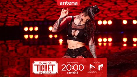 The Ticket, Sezonul 1, 25 octombrie 2025. Alenee Aisha, număr de contosionism aerian! Jurații sunt uluiți de momentul ei