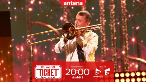 The Ticket, Sezonul 1, 25 octombrie 2025. Ionică fără frică cântă la trombon! Ce i-au spus jurații
