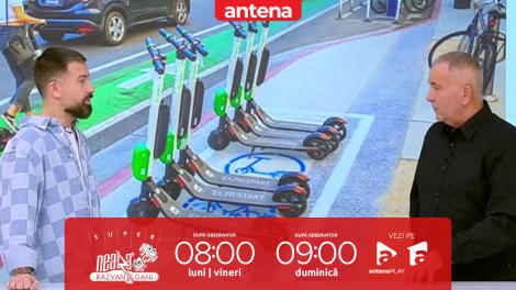 Super Neatza, 28 octombrie 2025. Sfaturi pentru utilizarea responsabilă a trotinetelor ca alternativă de transport urban