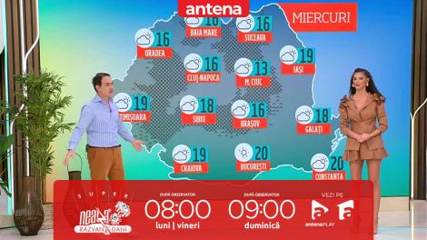 Super Neatza, 29 octombrie 2025. Prognoza meteo cu Ramona Olaru: Cer mai mult senin şi temperaturi plăcute