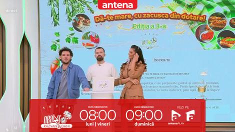 Super Neatza, 29 octombrie 2025. Concursul ”Dă-te mare, cu zacusca din dotare!”. Cum s-a descurcat Ioana Sandra