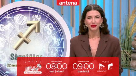 Super Neatza, 31 octombrie 2025. Horoscopul zilei cu Claudia Băcuță: Racii pot primi o ofertă de muncă