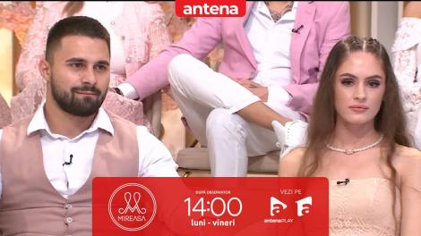 Mireasa sezonul 12, 31 octombrie 2025. Florina, vizibil abătută! Alex a încercat să afle ce o frământă