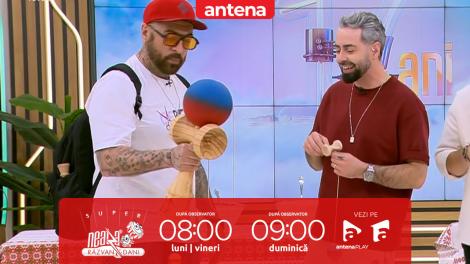 Super Neatza, 31 octombrie 2025. CRBL, super provocare cu kendama!