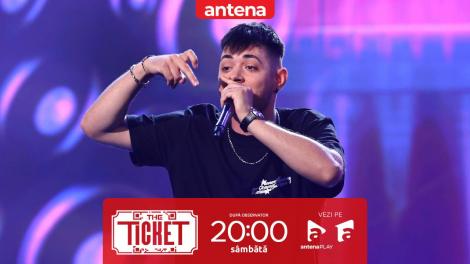 The Ticket, Sezonul 1, 1 noiembrie 2025. Dizo a ridicat sala în picioare și a impresionat cu de piesa lui originală