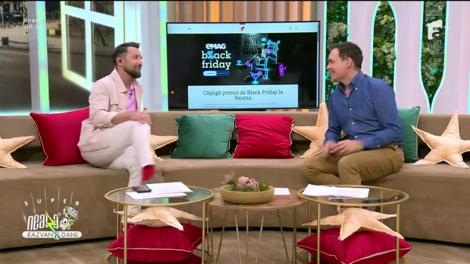 Află cum poți câștiga vineri, pe 7 noiembrie, de Black Friday premii în emisiunea Neatza