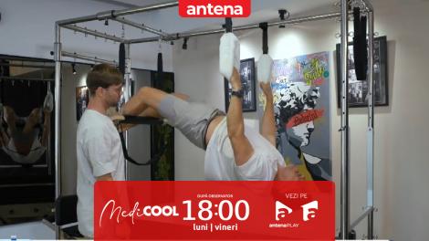 Medicool sezonul 9, 4 noiembrie 2025. Mihail Pautov testează noul sistem de a face Pilates