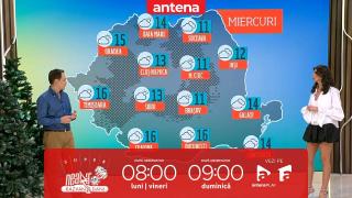 Super Neatza, 4 noiembrie 2025.  Prognoza meteo cu Ramona Olaru: Maxime termice între 10 și 16 gade
