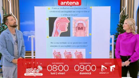 Super Neatza, 5 noiembrie  2025. Cum reacționăm corect când credem că am înghițit ceva periculos