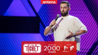 The Ticket, Sezonul 1, 8 noiembrie 2025. Popică, stand-up plin de umor inspirat din viața românilor