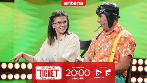 The Ticket, Sezonul 1, 8 noiembrie 2025. Lorenzo Oancea, moment comic special: Haios și expresiv!