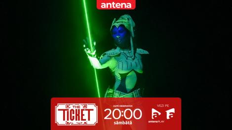 The Ticket, Sezonul 1, 8 noiembrie 2025. Desi Inanova, spectacol de lasere și dans