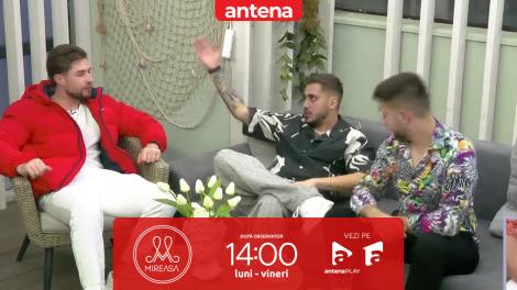 Mireasa sezonul 12, 10 noiembrie 2025. Ce au discutat băieții după controversată a Ștefanei