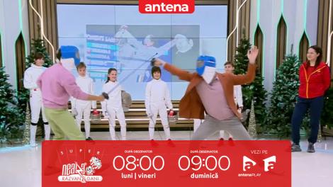 Super Neatza, 12 noiembrie 2025. Tot ce trebuie să ştii despre cursurile de scrimă pentru copii