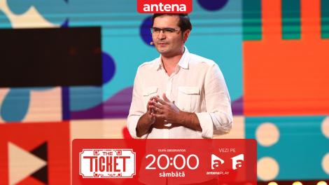The Ticket, Sezonul 1, 15 noiembrie 2025. Bogdan Anicescu, număr amuzant de dicție și de cultură