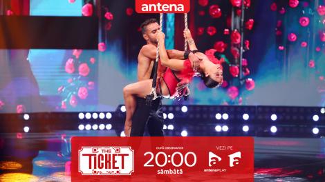 The Ticket, Sezonul 1, 15 noiembrie 2025. Duo Romance a făcut senzație la înălțime. Un număr unic plin de pasiune