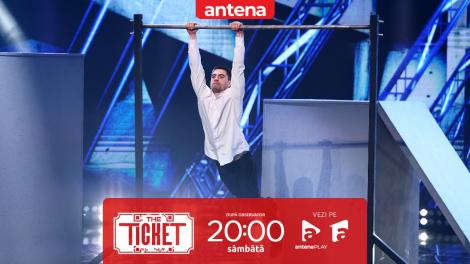 The Ticket, Sezonul 1, 15 noiembrie 2025. Alex Stan, un număr de parkour plin de energie