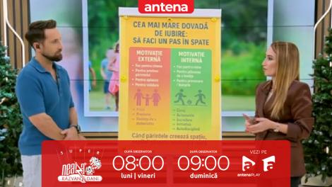 Super Neatza, 17 noiembrie 2025. De ce este bine ca un părinte să-i creeze spațiu copilului său la diverse activități