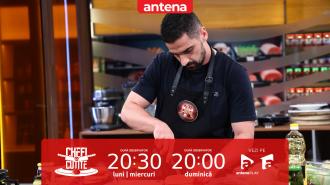 Chefi la cuțite | Sezonul 16, 17 noiembrie 2025. Cristi Dincă, alergătorul care vrea să-și arate măiestria în bucătărie! Ce a gătit