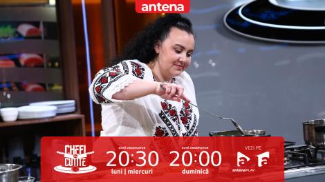 Chefi la cuțite | Sezonul 16, 17 noiembrie 2025. Petruța Rusalina Blană, preparat impresionant pentru chefi! Ce a gătit