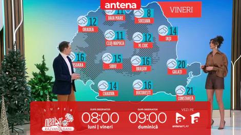 Super Neatza, 19 noiembrie  2025. Prognoza meteo cu Ramona Olaru: Cerul va fi mai mult acoperit