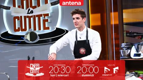 Chefi la cuțite | Sezonul 16, 19 noiembrie 2025. Luca Francesco Zvaleni le stinge lumina juraților! A primit trei cuțite de aur