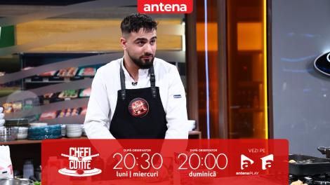 Chefi la cuțite | Sezonul 16, 19 noiembrie 2025. Cu ce scop a venit Alin Lalu la audiții: Vreau să câștig!