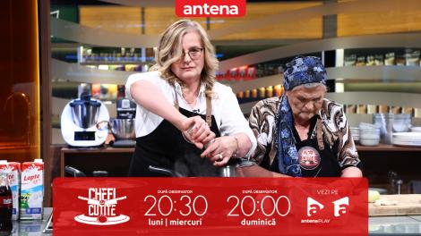 Chefi la cuțite | Sezonul 16, 19 noiembrie 2025. Veronica Petrișor și Rita Cimpoesu, mamă și fiică, fac spectacol în bucătărie! Câte cuțite primesc de la jurații
