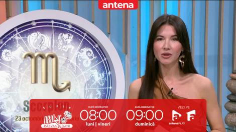 Neatza de Weekend, 23 noiembrie 2025. Horoscopul zilei cu Claudia Băcuţă: Balanțele pot clarifica o situație mai veche