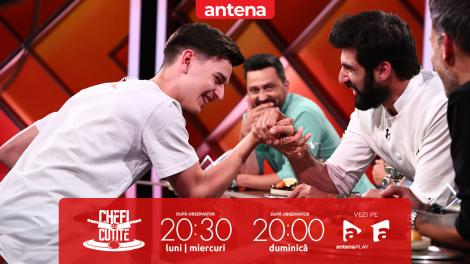 Chefi la cuțite | Sezonul 16, 23 noiembrie 2025. Robert Popescu dă Bac-ul în fața chefilor! Iată cum s-a descurcat elevul de 18 ani