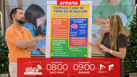 Super Neatza, 26 noiembrie 2025. Totul despre copilul care se temem să se bucure
