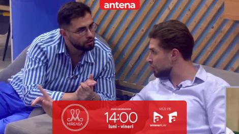 Mireasa sezonul 12, 26 noiembrie 2025. Sorin, discuție tranșantă cu Liviu: Dacă faci lucrul ăsta începem un război!