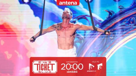 The Ticket, Sezonul 1, 29 noiembrie 2025. Ivan Makay, o performanță de neuitat! Concurentul uimește cu număr de acrobație
