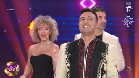 Bătălie pe veselie, 1 decembrie 2025. Valentin Sanfira cântă piesa Joacă fata popii
