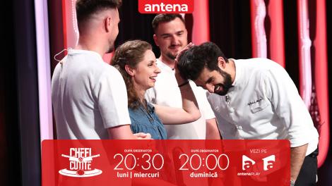 Chefi la cuțite | Sezonul 16, 1 decembrie 2025. Petra Iuliana Pintilie, nevăzătoare din naștere, a gătit omleta spaniolă: Sunt funcționar public și știu 6 limbi străine!